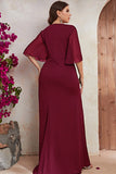 Black Simple Sheath Chiffon Mother Of The Bride Dress