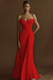 Strapless Ivory A Line Ruched Engagement Dress
