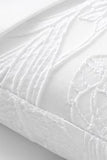 Men's White Jacquard Shawl Lapel Single Breasted 3 Pieces Prom Suits