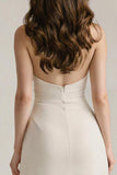 Elegant Mermaid Ivory Sweetheart Evening Dress