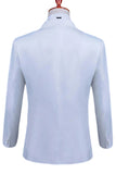 White 2 Piece Men's Shawl Lapel Homecoming Suits