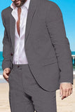 Champagne 2 Piece Single Breasted Men's Suits