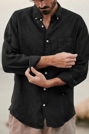 Men's Long Sleeve Button Down Casual Shirt