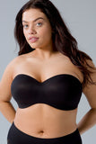 PLUS SIZE Promotion-Detachable-Strap Bandeau Bra