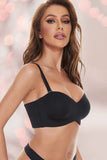 PLUS SIZE Promotion-Detachable-Strap Bandeau Bra