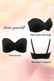PLUS SIZE Promotion-Detachable-Strap Bandeau Bra