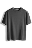 Men's Black Short Sleeves Casual T-shirt