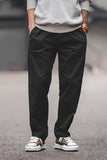 Men's Army Green Relaxed Fit Elastic Waist Cargo Pant