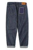 Men's Denim Blue Relaxed Fit Straight Leg Jean