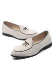 Blue Slip-On Men's Wedding Party Shoes